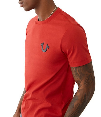 True Religion Horseshoe Graphic Short Sleeve T-Shirt