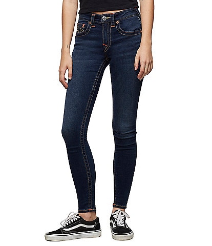 True Religion Jennie Curvy Mid Rise Skinny Jeans