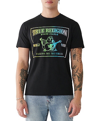 True Religion Rainbow Short Sleeve Tee