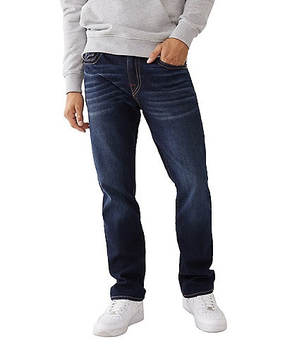 True Religion Ricky Straight Fit Flap-Pocket Classic Denim Jeans