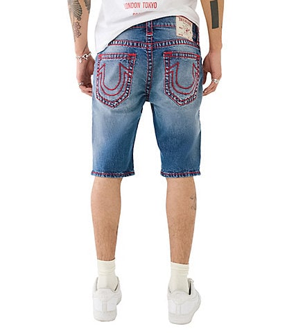 True Religion Rocco Super T 12#double; Inseam Shorts