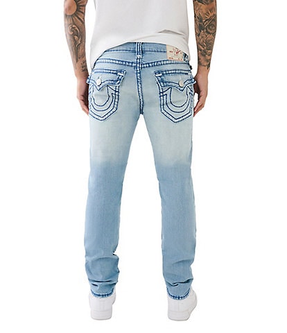 True Religion Rocco Super-T Regular Fit Skinny Leg Comfort Stretch Denim Jeans