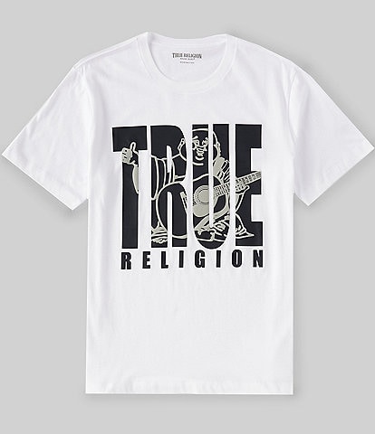 True Religion Shadow Buddha Short Sleeve Tee