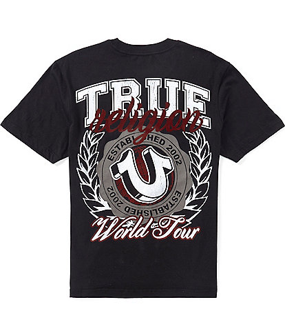 True Religion Short Sleeve Crest Tee