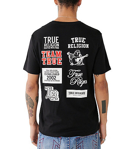 True Religion Short Sleeve Logo Graphic T-Shirt