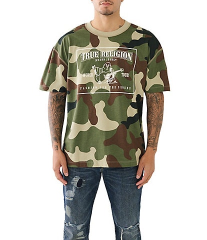 True Religion Short Sleeve SRS Camo T-Shirt