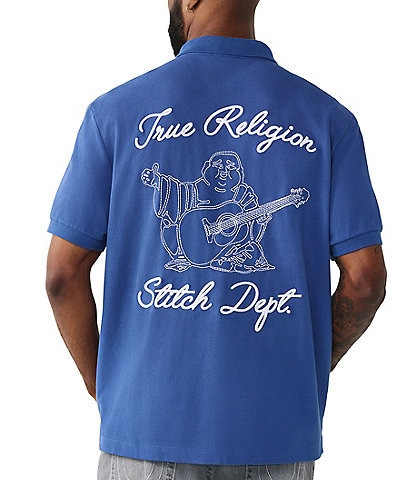 True Religion #double;TR#double; Short Sleeve Polo Shirt