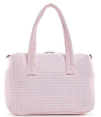 TRVL Design Pink Quilt Stroller Bag
