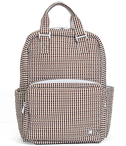 TRVL Design Quilted Coco Gingham Ayn Diaper Bag