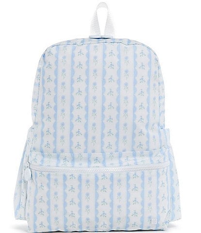 TRVL Design Ribbon Blue Floral Backpack