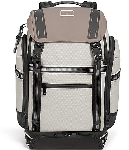 Tumi Alpha Bravo Expedition Flap Backpack - Chalk