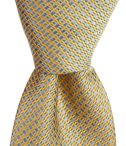 Turnbury Alejandro Print 3 3/8#double; Silk Blend Tie