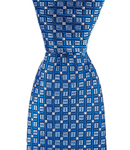 Turnbury Andy Mini Squares Traditional Silk Blend Tie