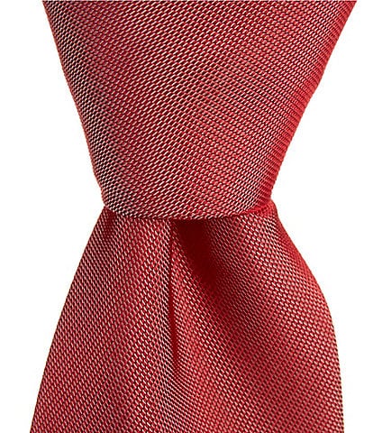 Turnbury Beckham Solid 3 3/8#double; Silk Blend Tie