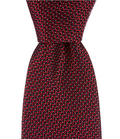 Turnbury Benedit Micro Print 3 3/8#double; Traditional Tie
