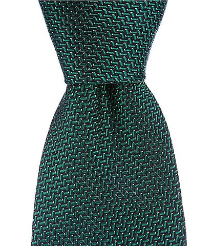Turnbury Benedit Micro Print 3 3/8#double; Traditional Tie