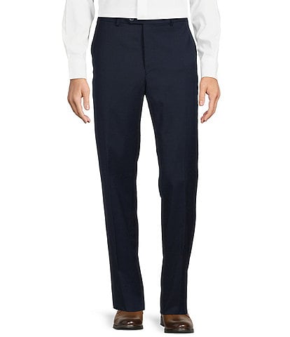 Turnbury Flat Front Solid Dress Pants