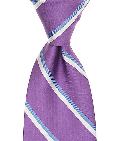 Turnbury Jaiden Stripe Traditional Polyester/Silk Tie