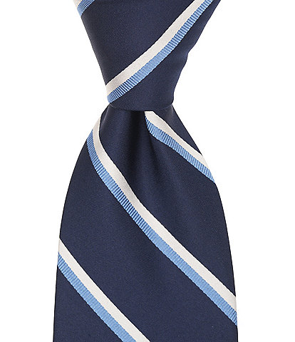 Turnbury Jaiden Stripe Traditional Polyester/Silk Tie