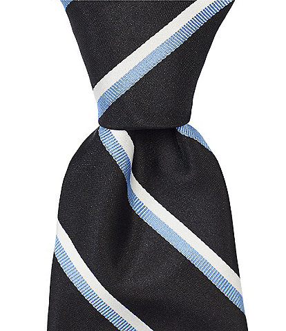 Turnbury Jaiden Stripe Traditional Polyester/Silk Tie