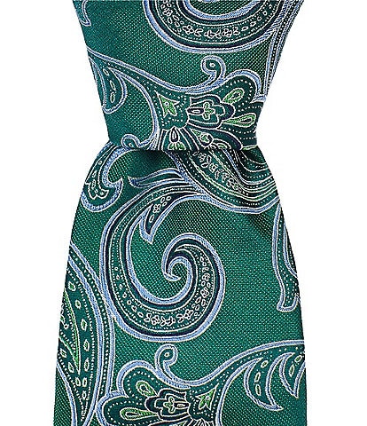 Turnbury Linus Paisley Traditional Silk Blend Tie
