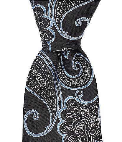 Turnbury Linus Paisley Traditional Silk Blend Tie