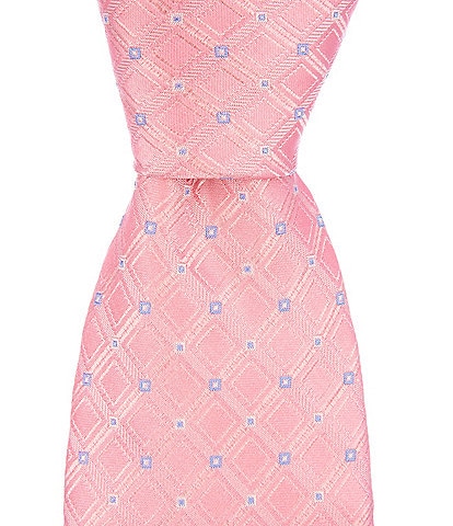 Turnbury Major Diamond Neat Patterned Traditional Silk Blend Tie