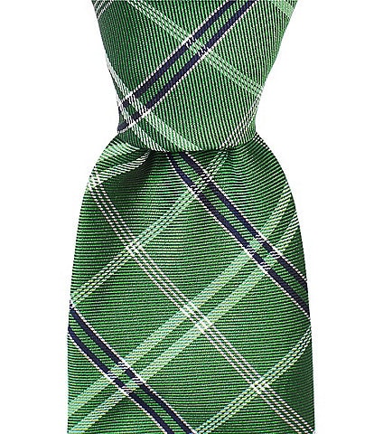 Turnbury Plaid Traditional Silk Blend Tie