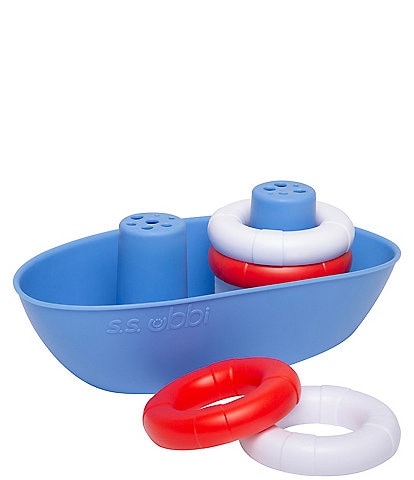 Ubbi Boat And Bouys Bath Toy