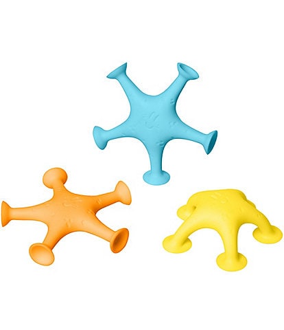 Ubbi Starfish Suction Bath Toys 3-Piece Set