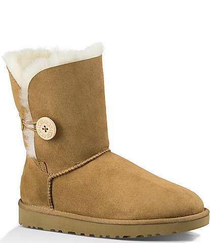 UGG Bailey Button II Suede Water-Repellent Boots