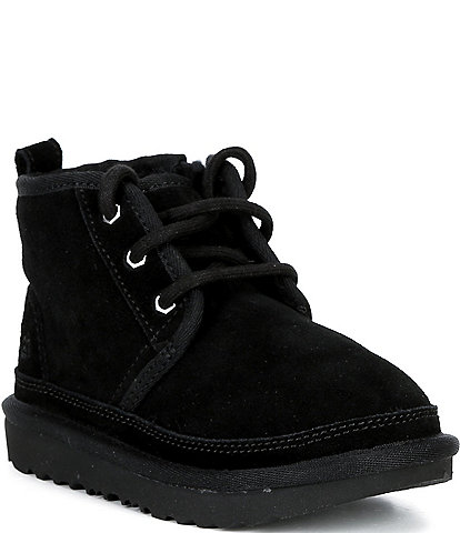 UGG Kids' Neumel II Suede Water-Resistant Booties (Toddler)