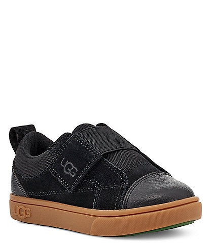 UGG® Kids' Rennon Low Suede Leather Sneakers (Infant)