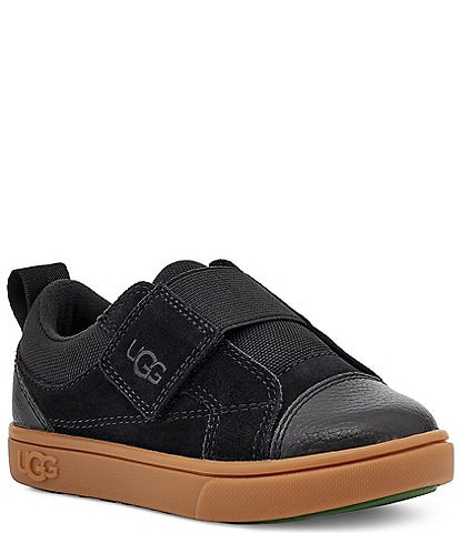 UGG® Kids' Rennon Low Suede Leather Sneakers (Toddler)