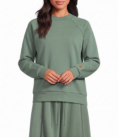 UGG Classic Fleece Crewneck Raglan Sleeve Sweatshirt