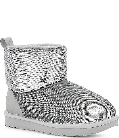 UGG Classic Mini Mirror Ball Sequin Cold Weather Booties