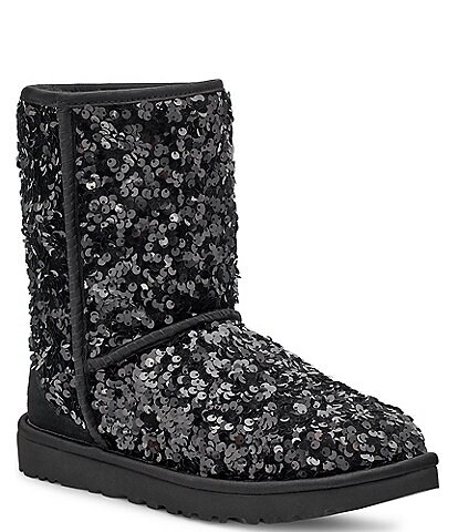 UGG® Classic Short Chunky Sequin Boots