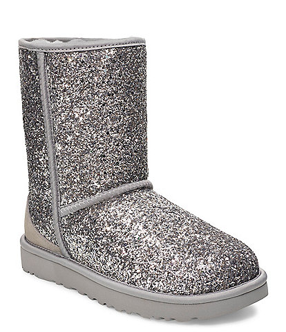 silver ugg boots