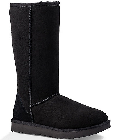 black mid calf ugg boots