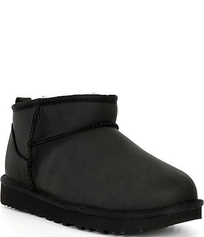UGG Classic Ultra Mini Leather Booties