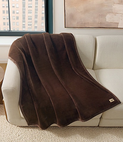 UGG Coco Luxury Plush Throw Blanket
