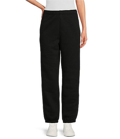 UGG Cotton Fleece Elastic Waist Whipstitch Classic Sweatpants