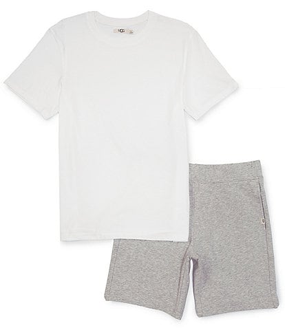 Ugg Darian Solid Short Sleeve Tee & Relaxed Sleep Short Set