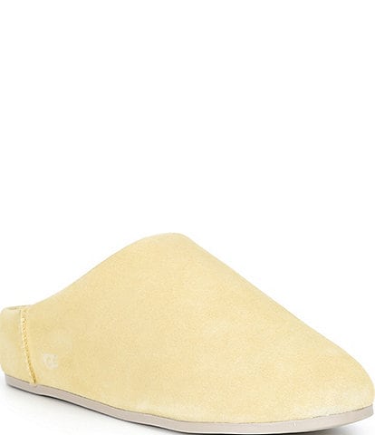 UGG Elea Waterproof Suede Mule Slippers