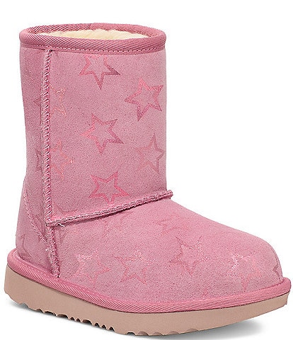 UGG Girls' Classic II Iridescent Stars Boots (Youth)