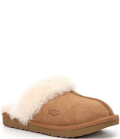 UGG Kids' Cozy II Suede Slip-On Slippers (Youth)