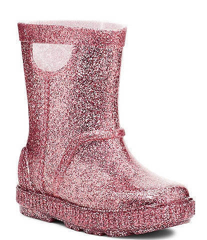 UGG Girls' Drizlita Glitter Rain Boots (Toddler)