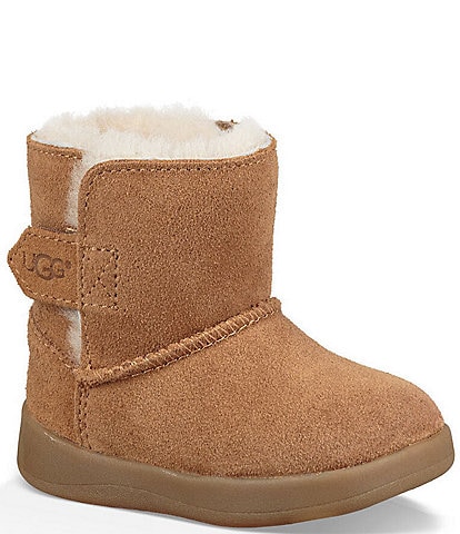UGG® Girls' Keelan Suede Boot Crib Shoes (Infant)