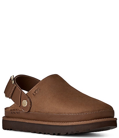 UGG® Goldenstar Villa Nubuck Suede Slingback Clogs
