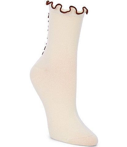 UGG Karsyn Lettuce Edge Quarter Socks